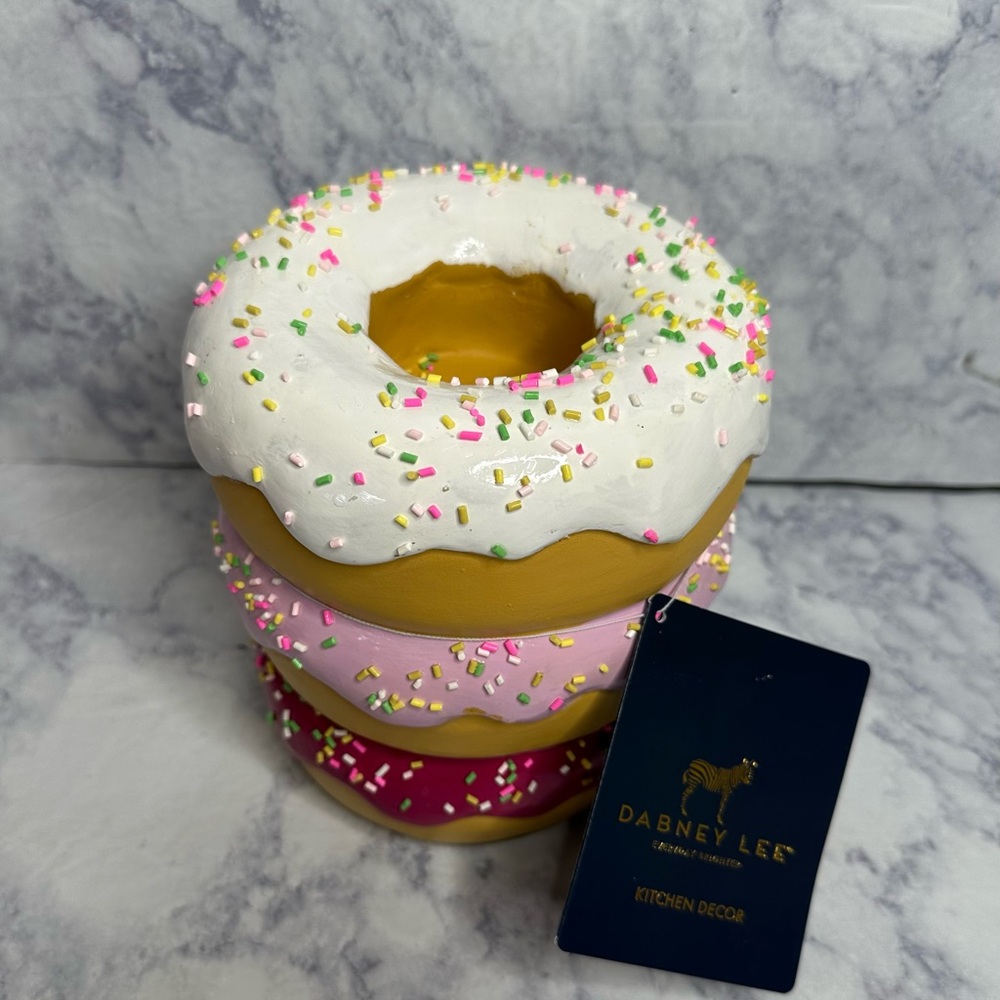 Dabney Lee Stack of Donuts Kitchen Decor